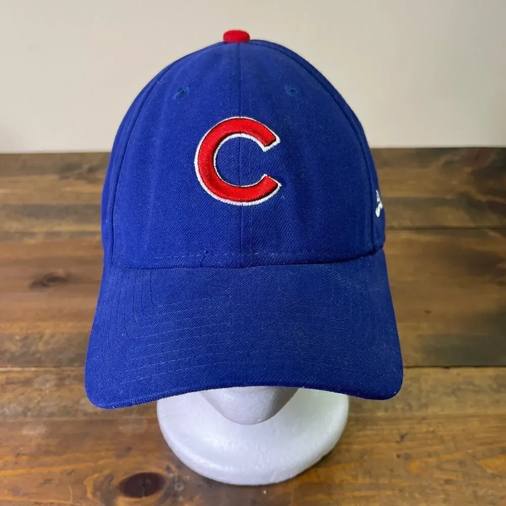 New Era Chicago Cubs MLB Hat Blue Adjustable Strapback Genuine Merchandise